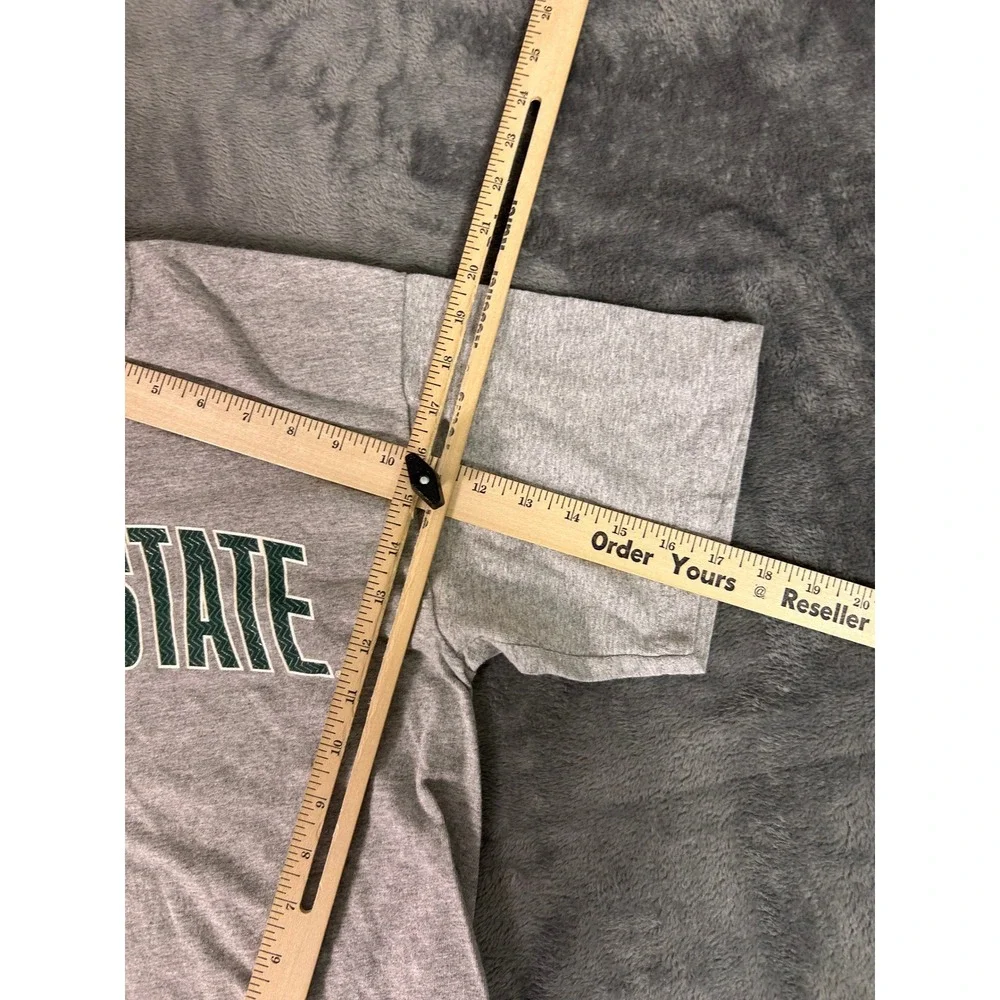Y2K Michigan State Spartans Heavyweight Cotton T Shirt Men's‎ Medium